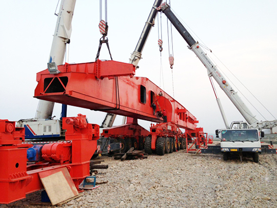 橋梁施工設備安裝